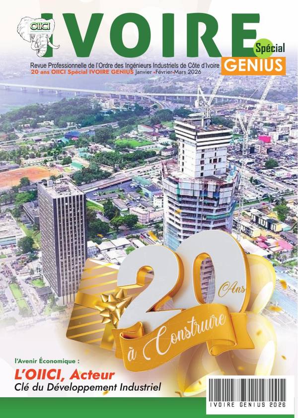 Couverture du magazine Ivoire Genius, spécial 20 ans